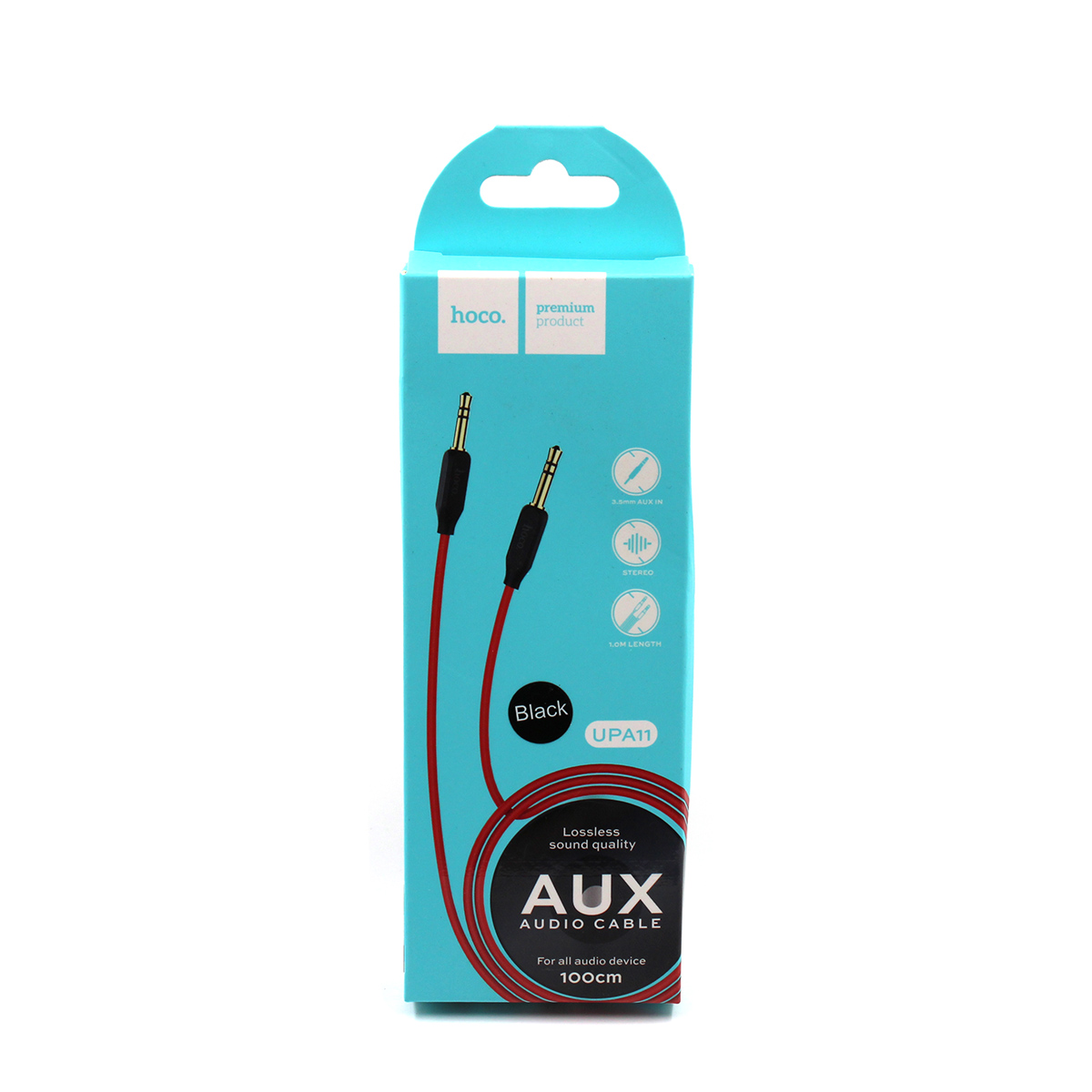 Кабель AUX 3.5mm Jack - Jack Hoco UPA 11 — 2