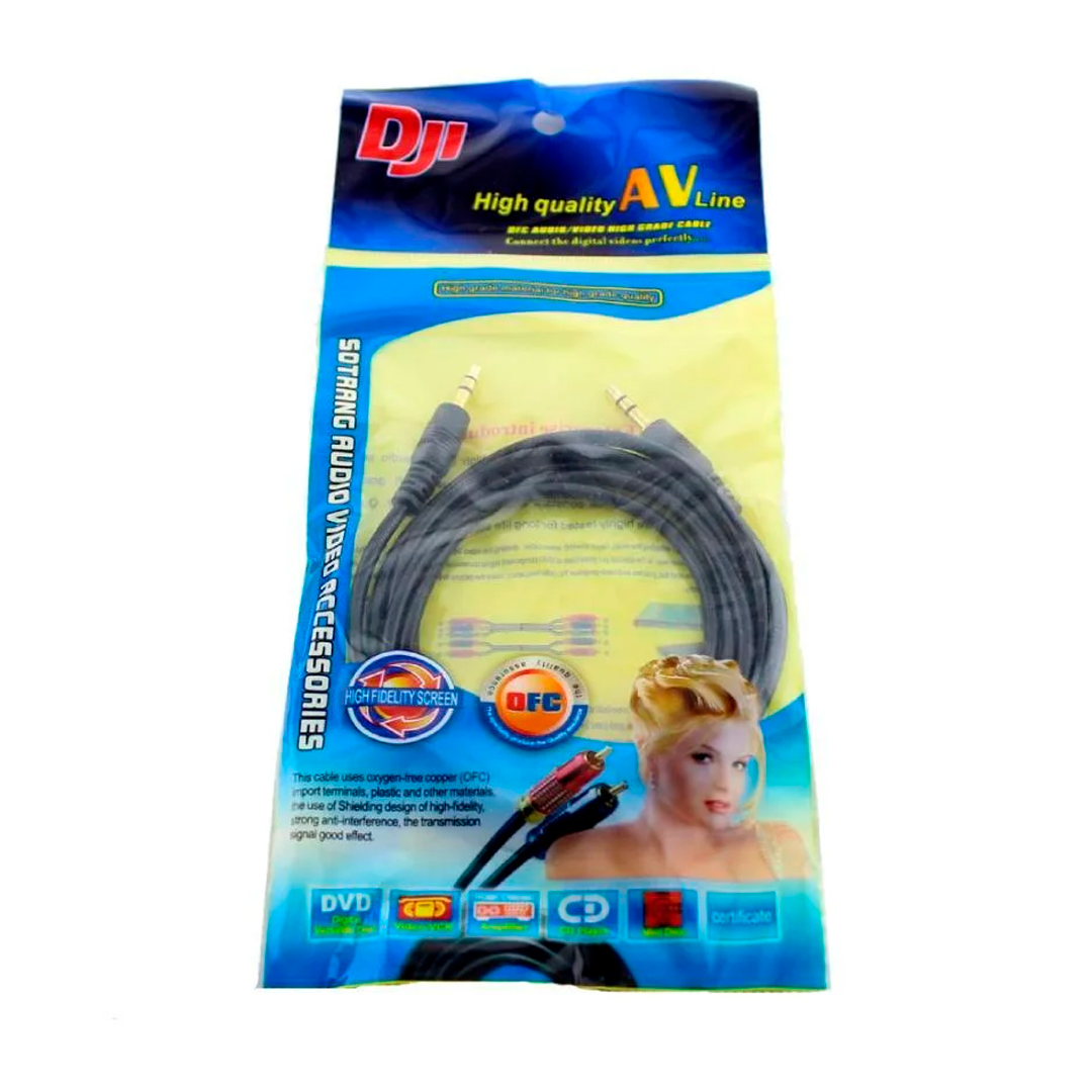 Кабель AUX 3.5mm Jack - Jack 1115 1.5m Good