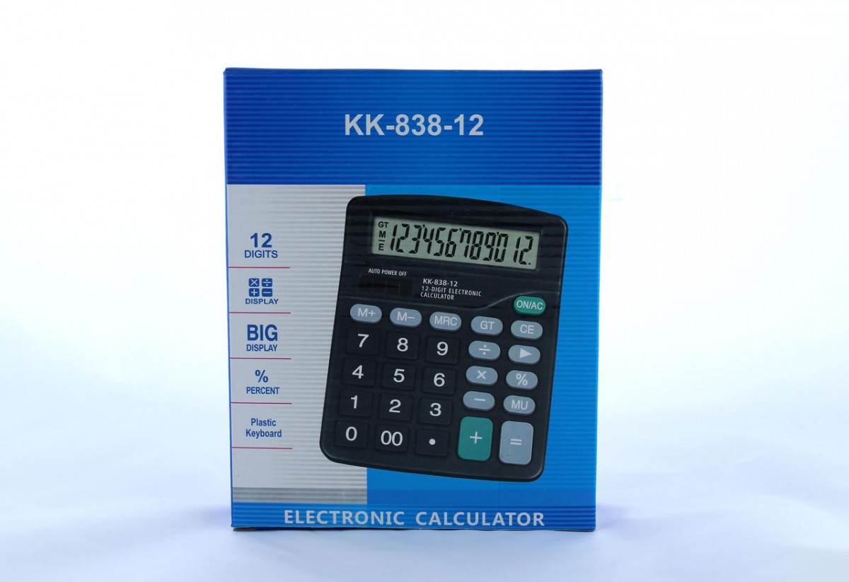 Калькулятор KK 838-12 — 2