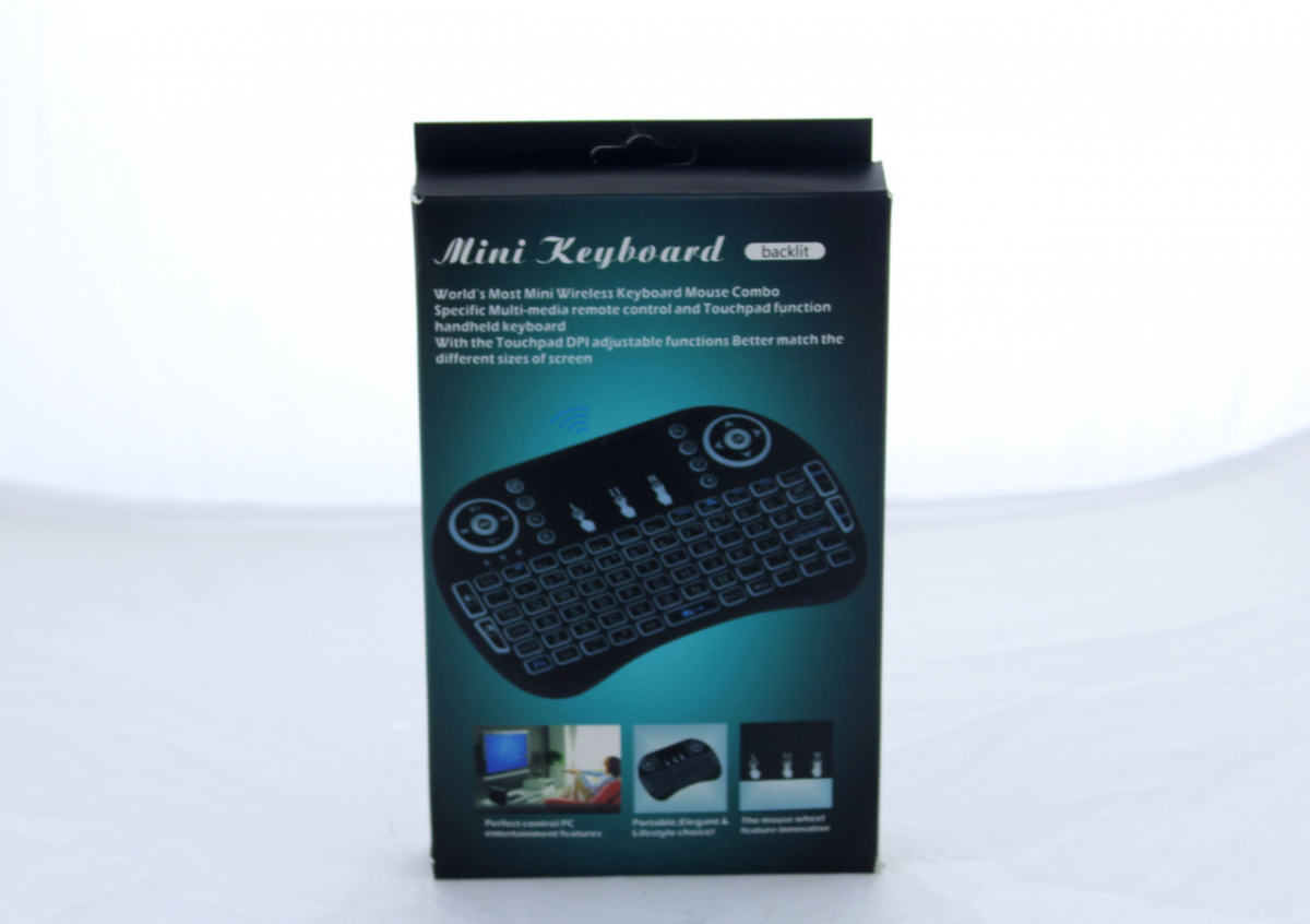 Клавіатура Keyboard wireless MWK08/i8 Led touch з підсвічуванням — 2