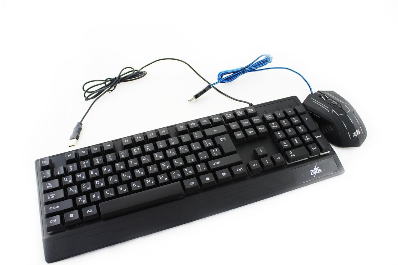 Клавіатура LED GAMING KEYBOARD+Mouse M 710 — 2