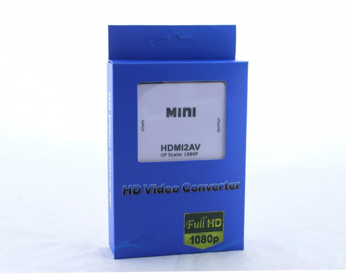 Перехідник Адаптер HDMI RCA, конвертер AV композитного сигналу, підтримка PAL/NTSC — 2