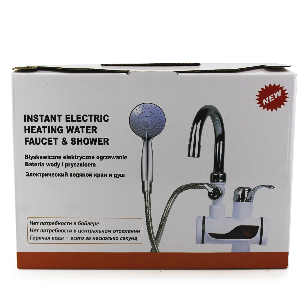 WATER HEATER Міні бойлер + Душ MP 5208 нижнє підключення — 2