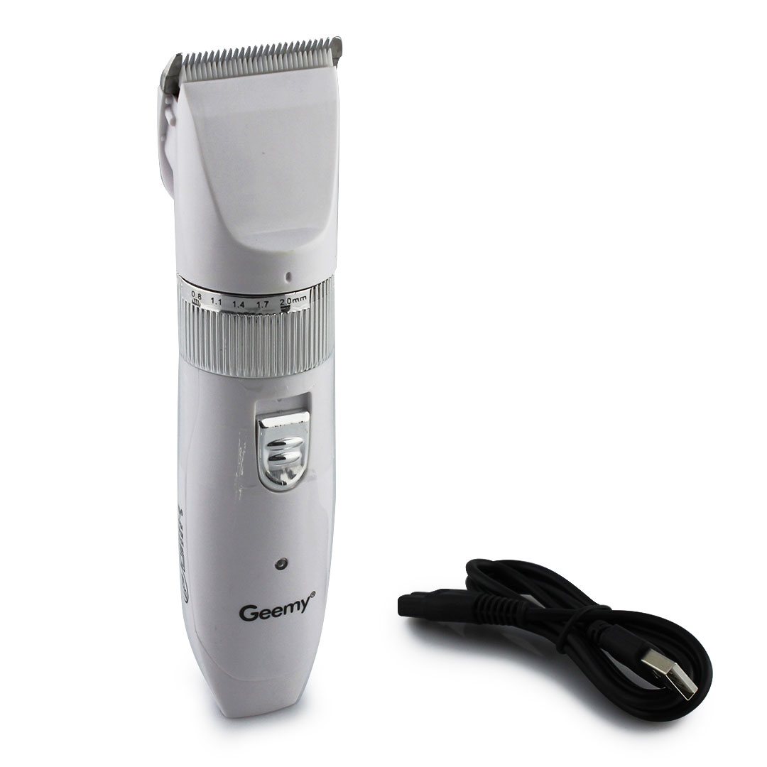 Машинка для стрижки тварин Gemei GM-634 Працює від USB — 2