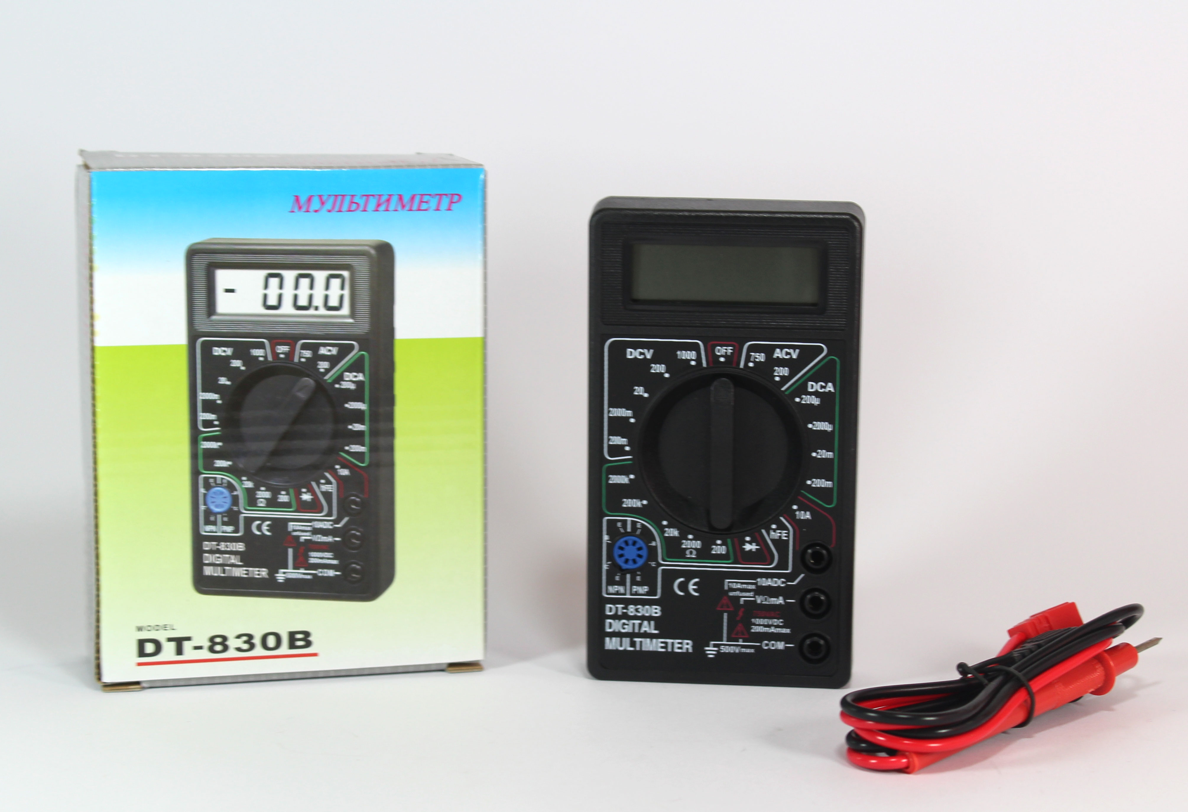 Мультиметр DT 830 B — 2